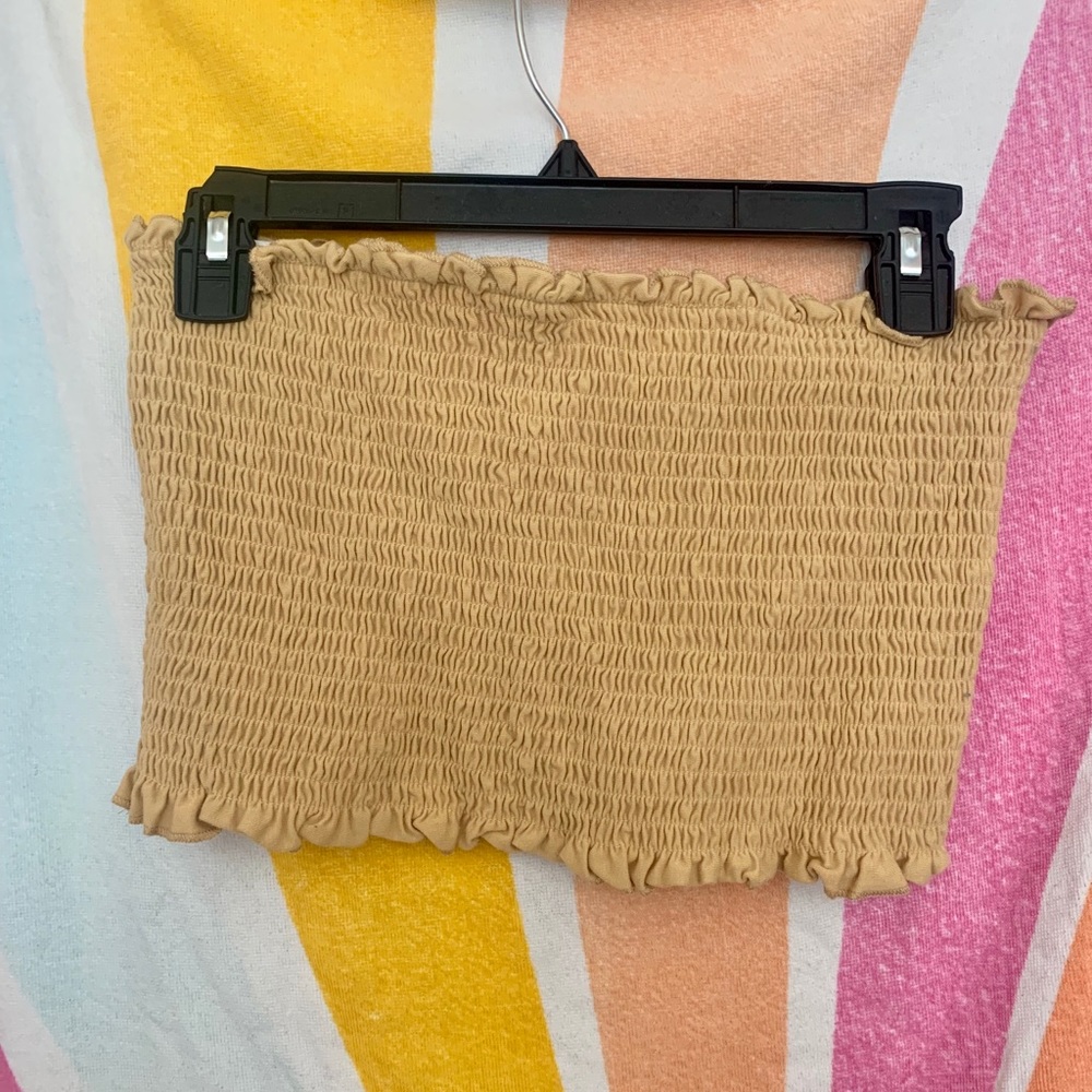 Smocked tube top